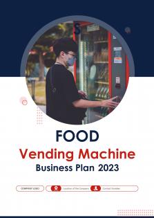 Food Vending Machine Business Plan Pdf Word Document