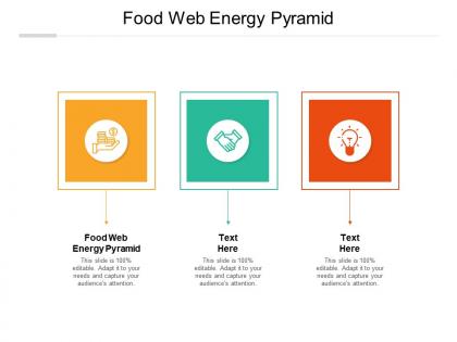 Food web energy pyramid ppt powerpoint presentation infographic template example cpb