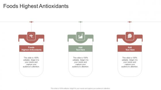 Foods Highest Antioxidants In Powerpoint And Google Slides Cpb