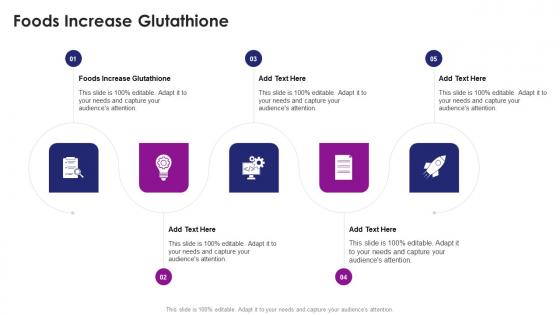 Foods Increase Glutathione In Powerpoint And Google Slides Cpb