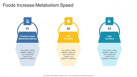 Foods Increase Metabolism Speed In Powerpoint And Google Slides Cpb