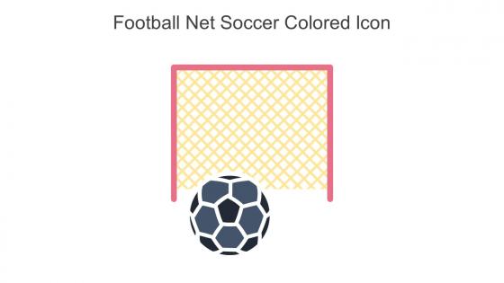 Football Net Soccer Colored Icon In Powerpoint Pptx Png And Editable Eps Format