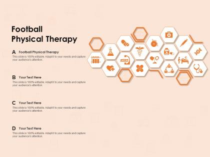 Football physical therapy ppt powerpoint presentation professional guide