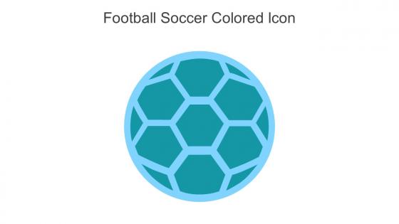 Football Soccer Colored Icon In Powerpoint Pptx Png And Editable Eps Format