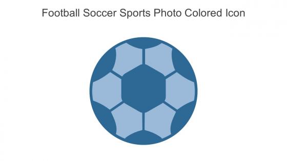 Football Soccer Sports Photo Colored Icon In Powerpoint Pptx Png And Editable Eps Format