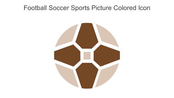 Football Soccer Sports Picture Colored Icon In Powerpoint Pptx Png And Editable Eps Format