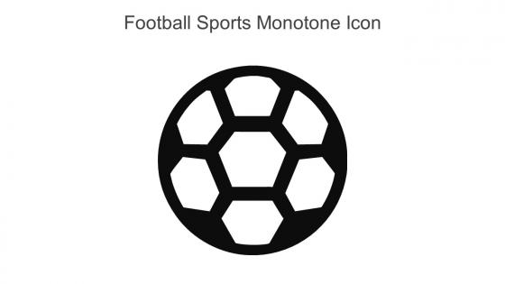 Football Sports Monotone Icon In Powerpoint Pptx Png And Editable Eps Format