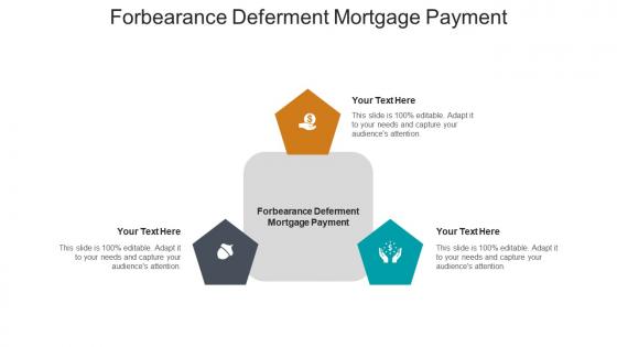 Forbearance deferment mortgage payment ppt powerpoint presentation ideas graphics design cpb