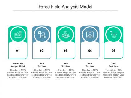 Force field analysis model ppt powerpoint presentation inspiration slide portrait cpb