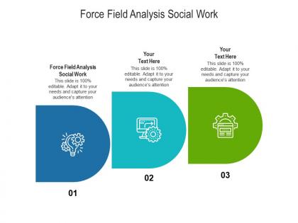 Force field analysis social work ppt powerpoint presentation slides slideshow cpb