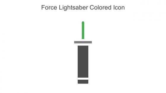 Force Lightsaber Colored Icon In Powerpoint Pptx Png And Editable Eps Format