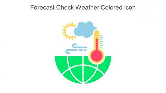 Forecast Check Weather Colored Icon In Powerpoint Pptx Png And Editable Eps Format