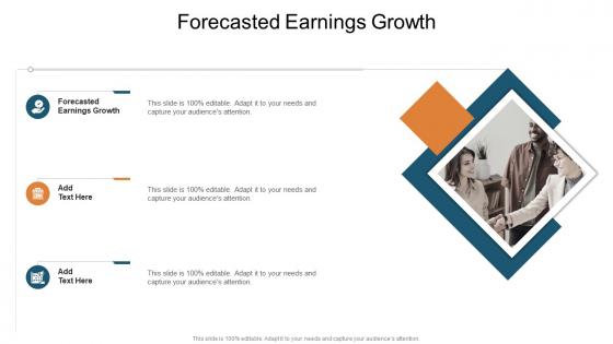 Forecasted Earnings Growth In Powerpoint And Google Slides Cpb