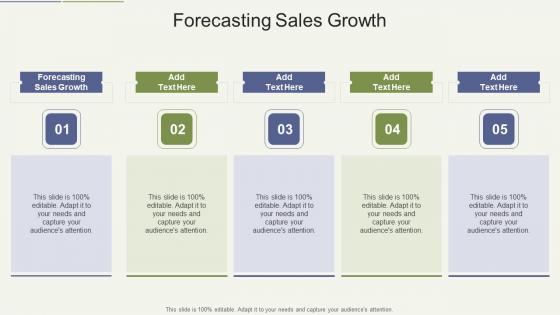 Forecasting Sales Growth In Powerpoint And Google Slides Cpb