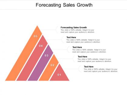 Forecasting sales growth ppt powerpoint presentation outline microsoft cpb
