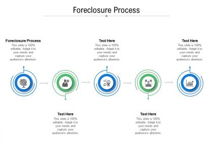 Foreclosure process ppt powerpoint presentation icon gridlines cpb