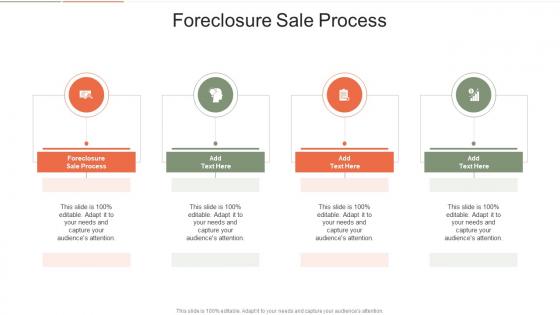 Foreclosure Sale Process In Powerpoint And Google Slides Cpb