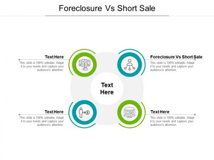 Foreclosure vs short sale ppt powerpoint presentation summary rules cpb