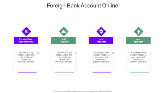 Foreign Bank Account Online In Powerpoint And Google Slides Cpb