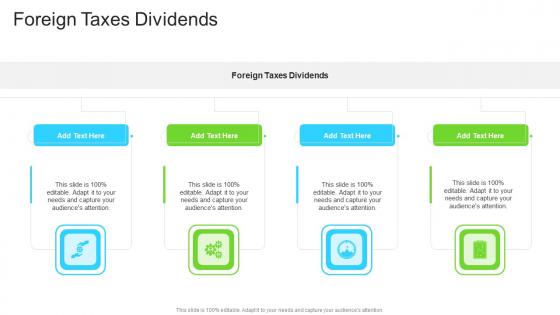 Foreign Taxes Dividends In Powerpoint And Google Slides Cpb