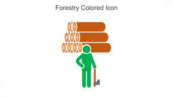 Forestry Colored Icon In Powerpoint Pptx Png And Editable Eps Format