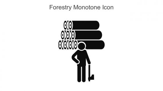 Forestry Monotone Icon In Powerpoint Pptx Png And Editable Eps Format