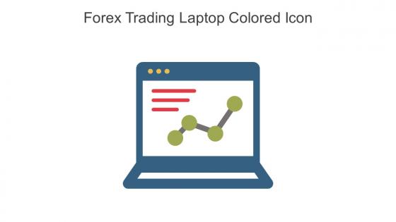 Forex Trading Laptop Colored Icon In Powerpoint Pptx Png And Editable Eps Format