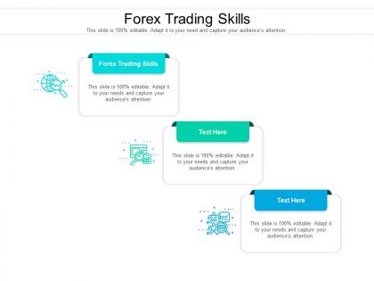 Forex trading skills ppt powerpoint presentation ideas guidelines cpb