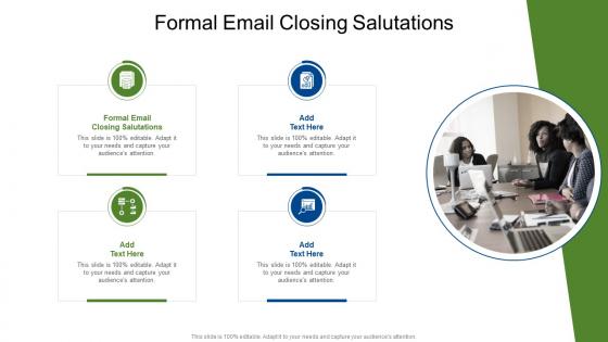 Formal Email Closing Salutations In Powerpoint And Google Slides Cpb