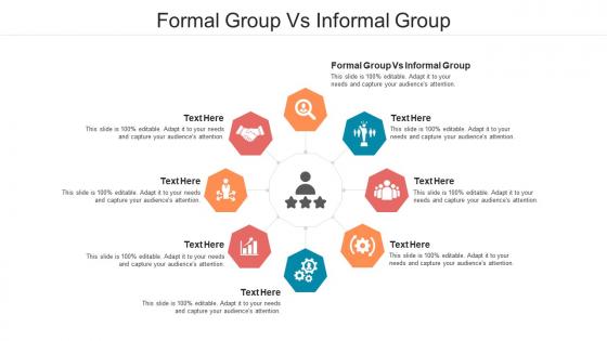 Formal group vs informal group ppt powerpoint presentation slides example introduction cpb