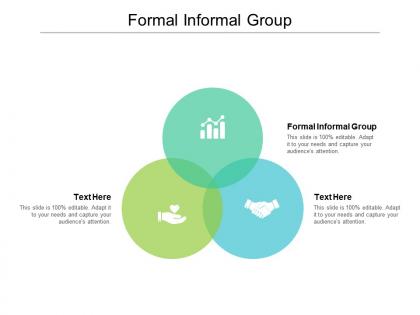 Formal informal group ppt powerpoint presentation summary demonstration cpb