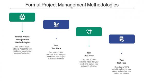 Formal project management methodologies ppt powerpoint presentation show gallery cpb