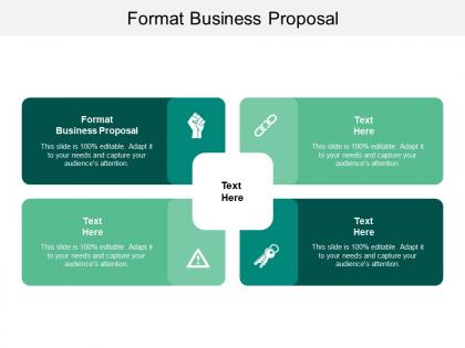 Format business proposal ppt powerpoint presentation samples cpb