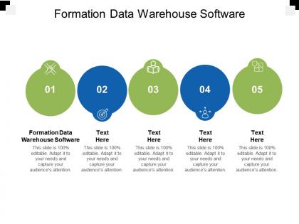 Formation data warehouse software ppt powerpoint presentation slides graphic tips cpb