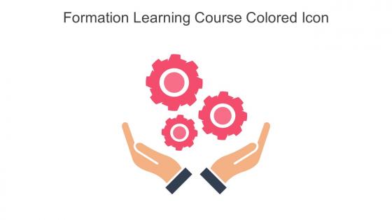 Formation Learning Course Colored Icon In Powerpoint Pptx Png And Editable Eps Format