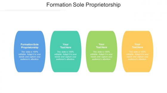 Formation sole proprietorship ppt powerpoint presentation styles gridlines cpb