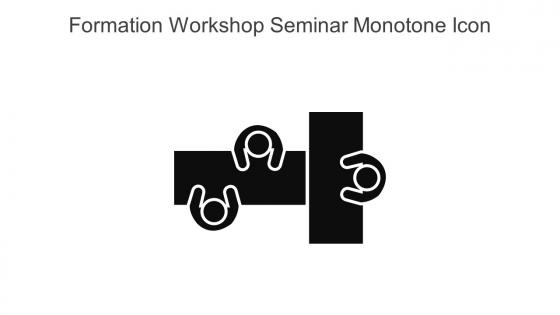 Formation Workshop Seminar Monotone Icon In Powerpoint Pptx Png And Editable Eps Format
