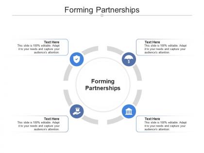 Forming partnerships ppt powerpoint presentation show professional cpb