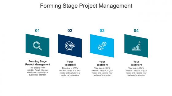 Forming stage project management ppt powerpoint presentation infographic template introduction cpb