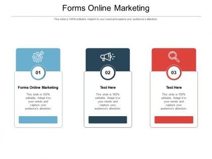 Forms online marketing ppt powerpoint presentation outline example introduction cpb