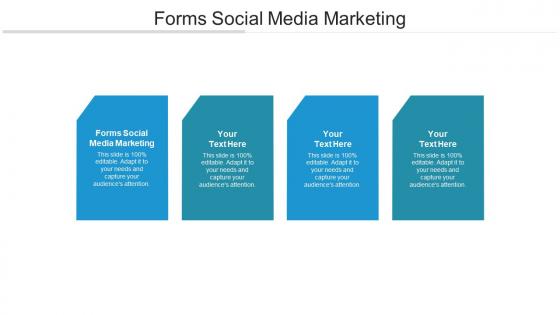 Forms social media marketing ppt powerpoint presentation infographics topics cpb