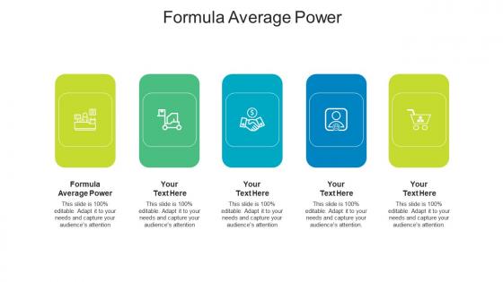 Formula average power ppt powerpoint presentation outline show cpb