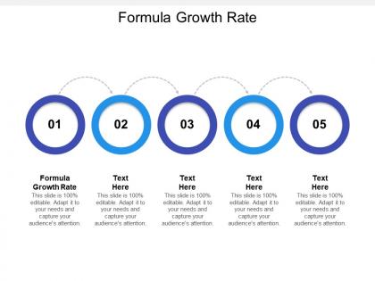 Formula growth rate ppt powerpoint presentation layouts smartart cpb
