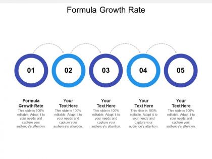 Formula growth rate ppt powerpoint presentation styles format ideas cpb