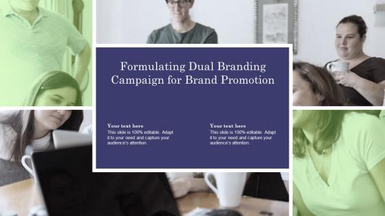 Formulating Dual Branding Campaign For Brand Promotion