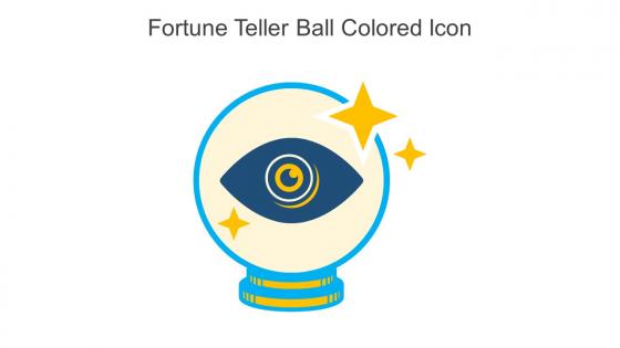 Fortune Teller Ball Colored Icon In Powerpoint Pptx Png And Editable Eps Format
