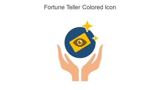 Fortune Teller Colored Icon In Powerpoint Pptx Png And Editable Eps Format