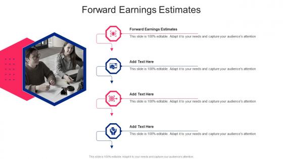 Forward Earnings Estimates In Powerpoint And Google Slides Cpb