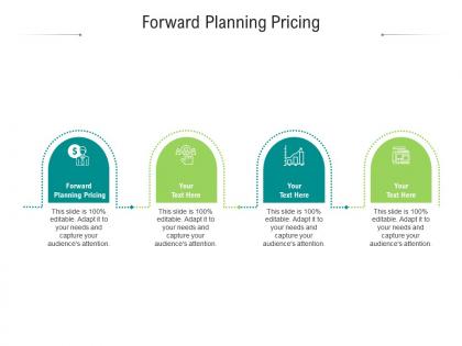 Forward planning pricing ppt powerpoint presentation file templates cpb