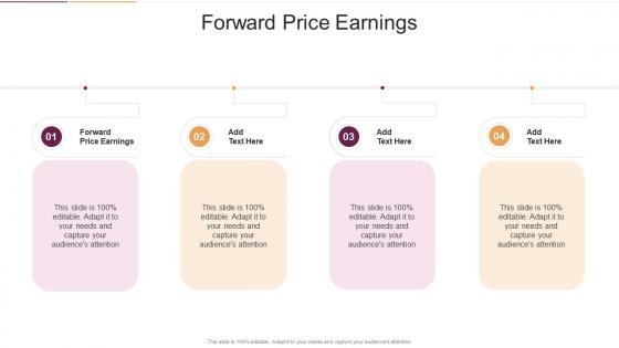 Forward Price Earnings In Powerpoint And Google Slides Cpb